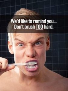 brushing-teeth-too-hard
